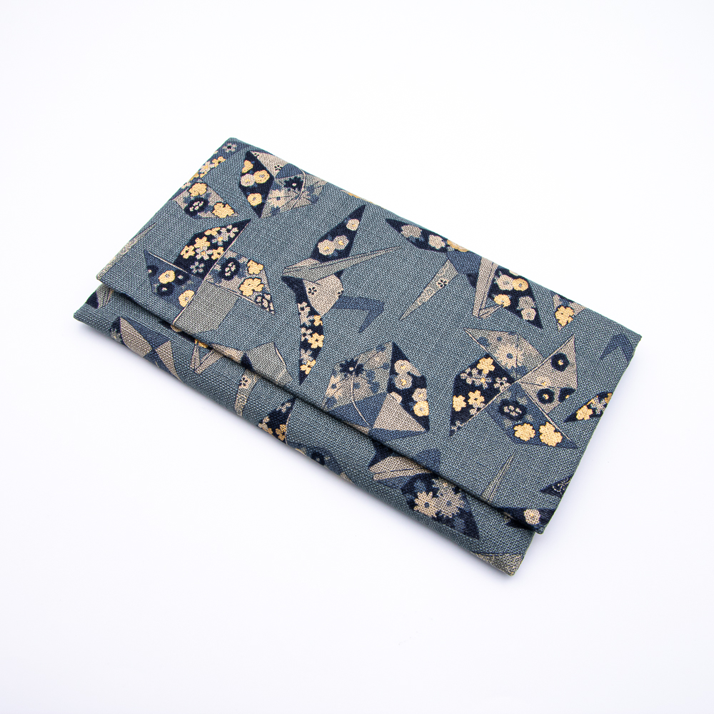 念珠ケース L 折り紙 ネイビー マジックテープ式 | 【公式】創価学会